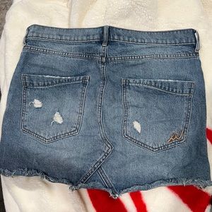 Worn twice express Jean skirt